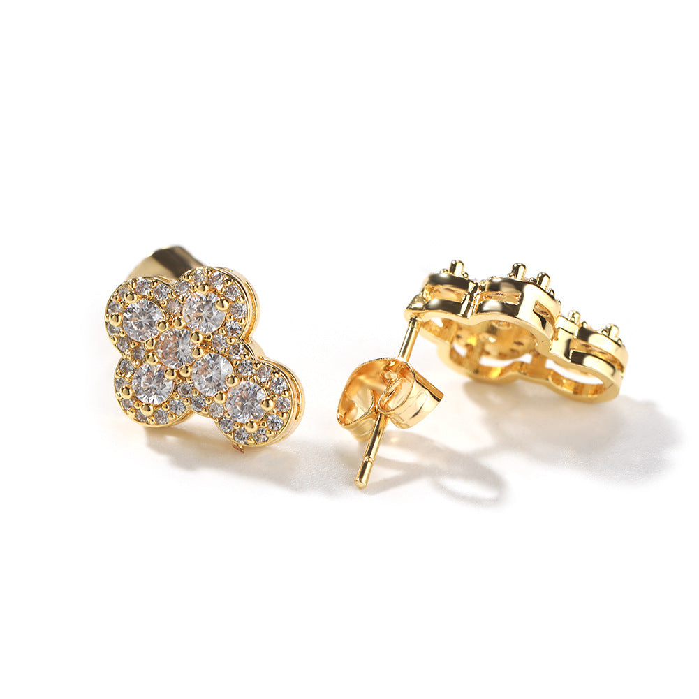 VIONCO CROSS STUD EARRINGS