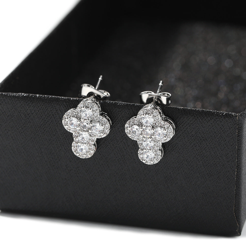 VIONCO CROSS STUD EARRINGS