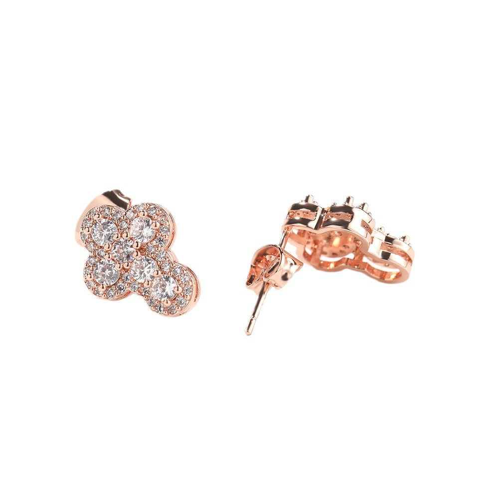 VIONCO CROSS STUD EARRINGS