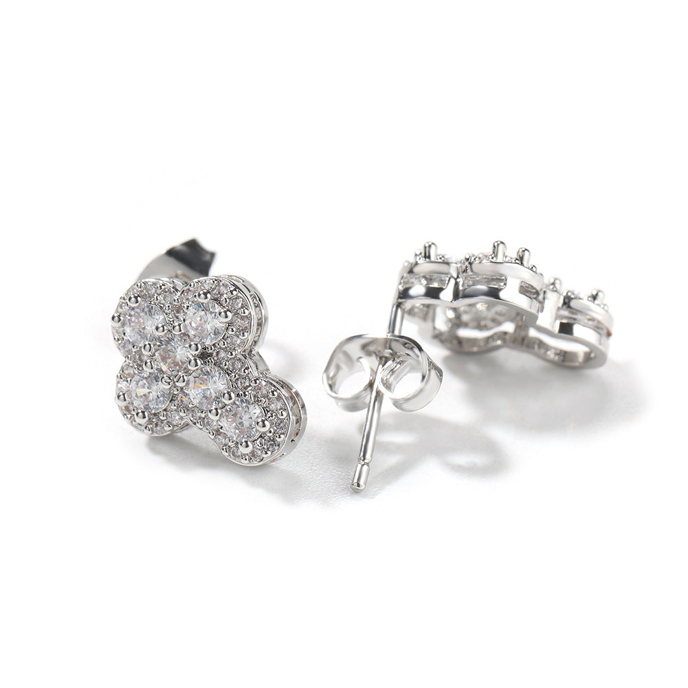 VIONCO CROSS STUD EARRINGS