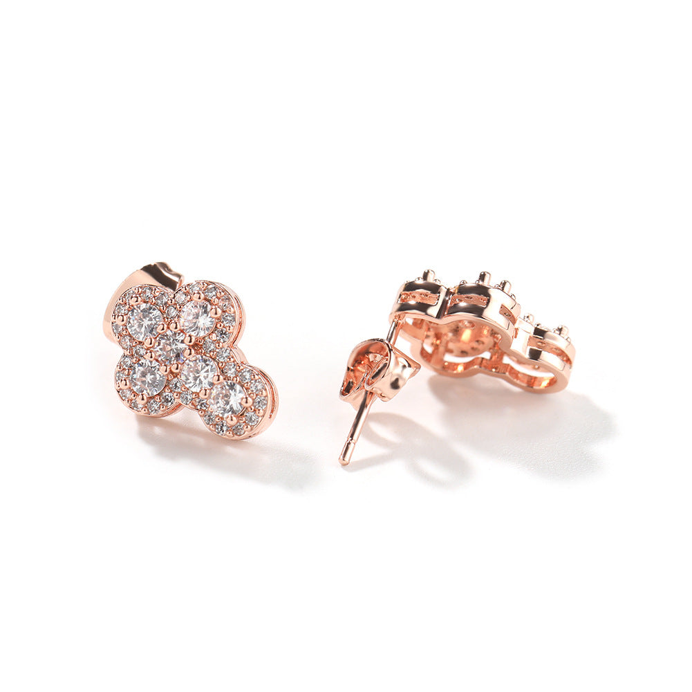 VIONCO CROSS STUD EARRINGS